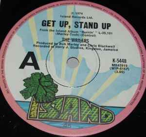 The Wailers - Get Up, Stand Up album cover