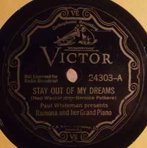Ramona And Her Grand Piano - Stay Out Of My Dreams / I Lay Me Down To Sleep album cover