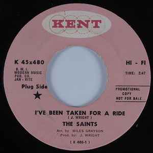 The Saints – I've Been Taken For A Ride (1968, Vinyl) - Discogs