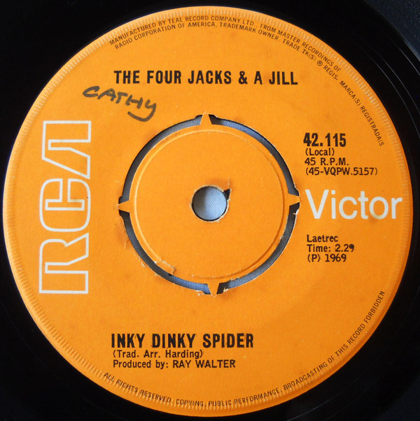 Album herunterladen Four Jacks And A Jill - Inky Dinky Spider Poor Lucy