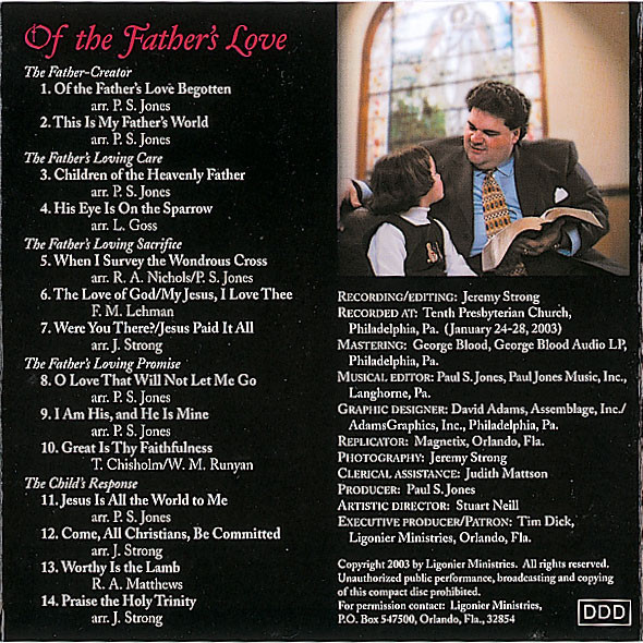 last ned album Stuart Neill Paul S Jones - Of The Fathers Love