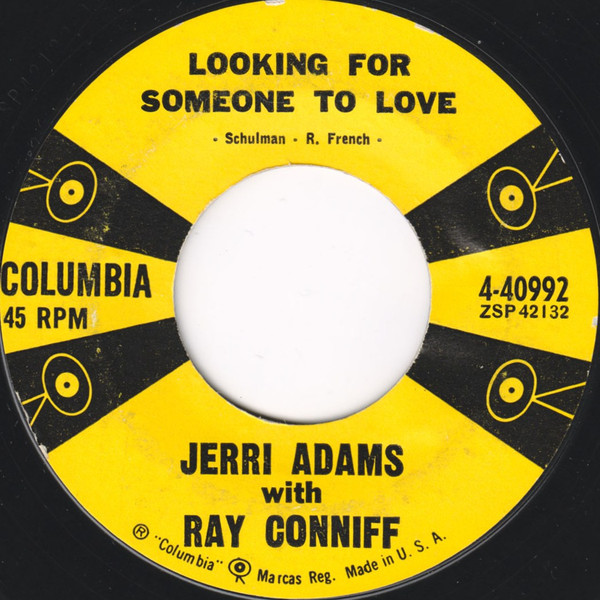 baixar álbum Jerri Adams With Ray Conniff - Looking for Someone to Love