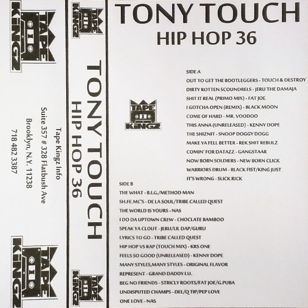 descargar álbum Tony Touch - Hip Hop 36