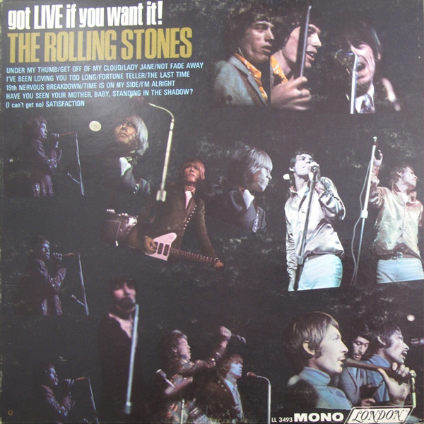 The Rolling Stones – Got Live If You Want It! (1966, Terre Haute ...