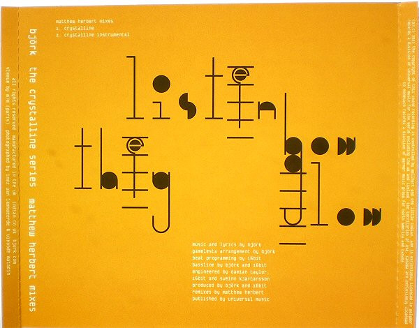 last ned album Björk - The Crystalline Series Matthew Herbert Mixes