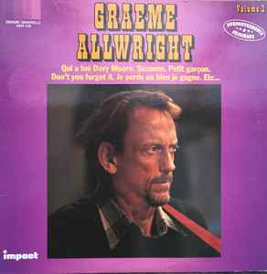 Graeme Allwright - Graeme Allwright - Volume 3 album cover