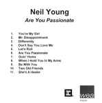 Neil Young - Are You Passionate? | Releases | Discogs