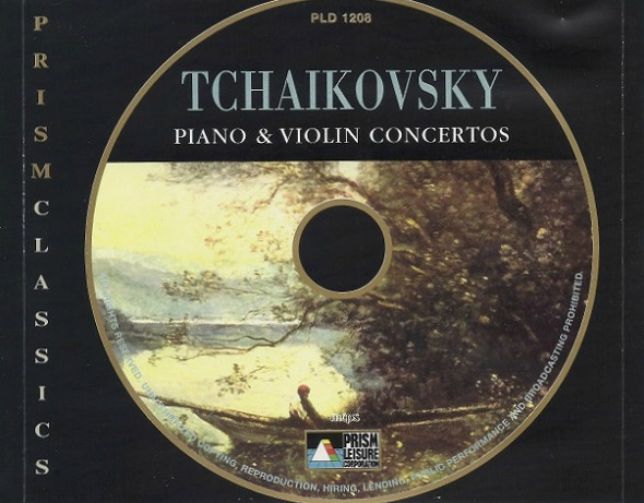 descargar álbum Tchaikovsky, Georgian SIMI Festival Orchestra - Piano Violin Concertos