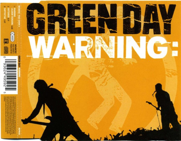 Gripsweat - GREEN DAY WARNING VINYL LP RECORD NEW SEALED COKE BOTTLE CLEAR  ADELINE 47613-1