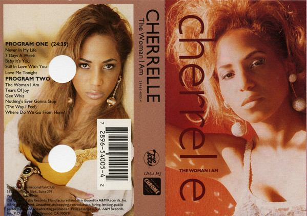 Cherrelle – The Woman I Am (1991, Cassette) - Discogs