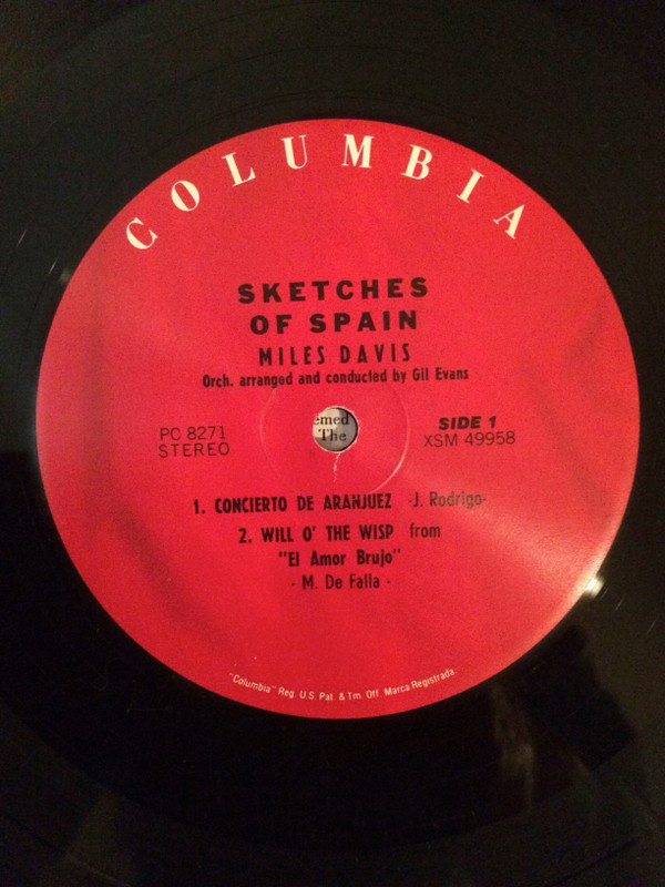 Miles Davis - Sketches Of Spain | Columbia (PC 8271) - 3