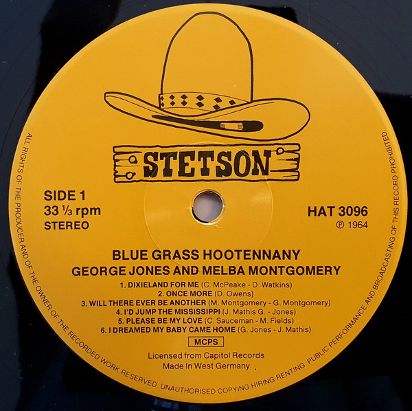 lataa albumi George Jones And Melba Montgomery - Bluegrass Hootenanny