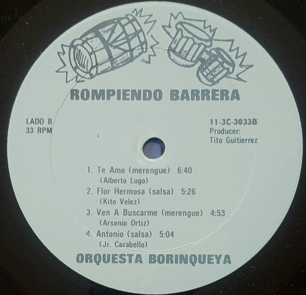 lataa albumi Orquesta Borinqueya - Rompiendo Barrera