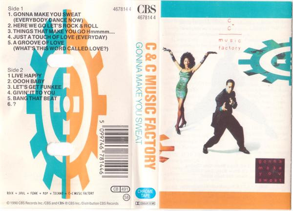 C + C Music Factory C + C Music Factory – Gonna Make You Sweat Used CD -  Slow Turnin Vinyl