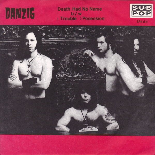 Danzig Death Had No Name 1991 Blue Vinyl Discogs