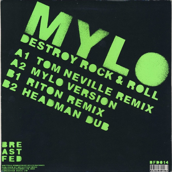 MYLO / DESTROY ROCK \u0026 ROLL 2LP - 洋楽