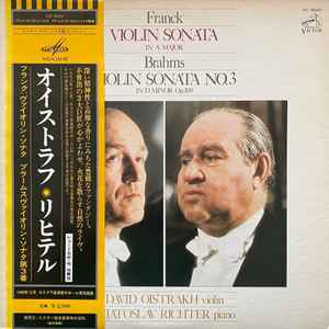 David Oistrakh, Sviatoslav Richter - Franck / Brahms – Violin