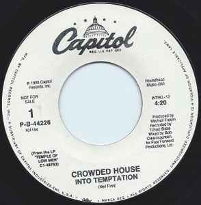 Crowded House - Into Temptation album cover