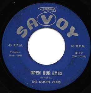 The Gospel Clefs - Open Our Eyes / By The Water Of Babylon album cover