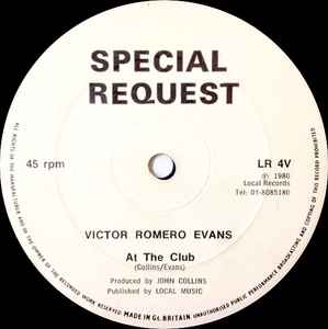 Victor Romero Evans - At The Club / Lift Off
