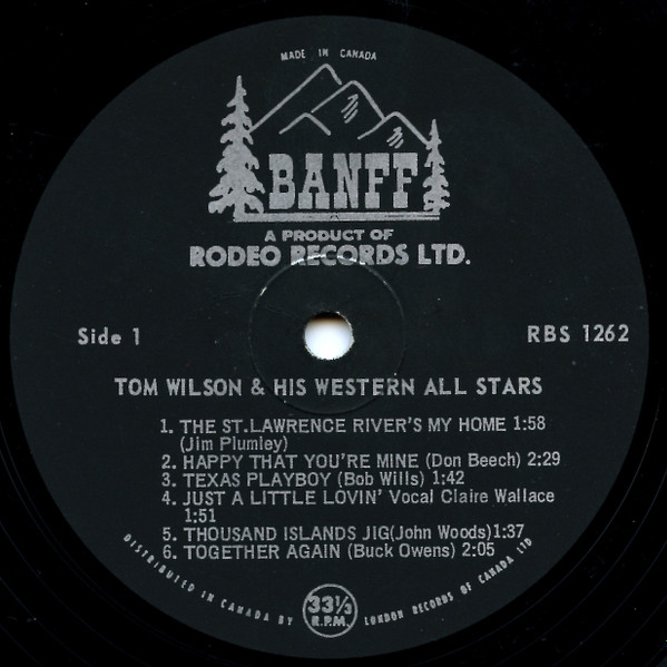 baixar álbum Tom Wilson & His Western All Stars - Tom Wilson His Western All Stars