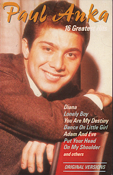 télécharger l'album Paul Anka - 16 Greatest Hits