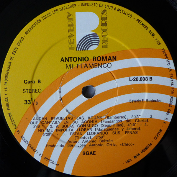 ladda ner album Antonio Román - Mi Flamenco