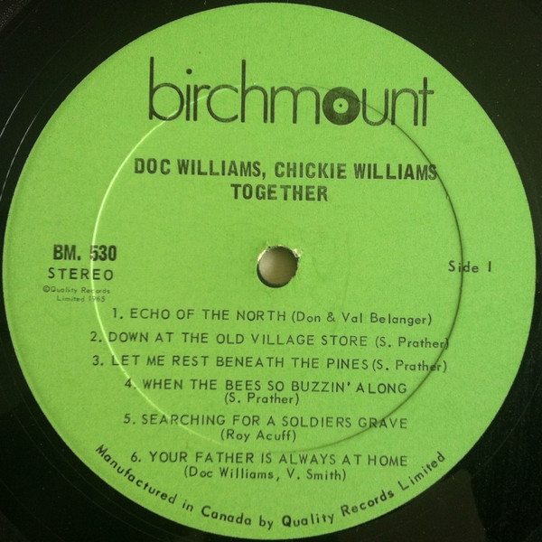 Album herunterladen Doc 'N Chickie Williams - Together