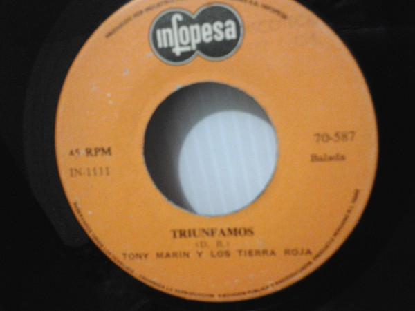 baixar álbum Tony Marin y Los Tierra Roja - Delicado Tiunfamos