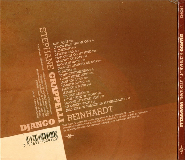 Album herunterladen Django Reinhardt & Stephane Grappelli - Django Reinhardt Stephane Grappelli