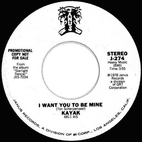 last ned album Kayak - I Want You To Be Mine