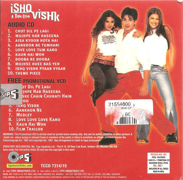 ladda ner album Anu Malik, Sameer - Ishq Vishk