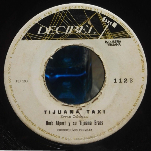 ladda ner album Herb Alpert's Tijuana Brass - Pulga Española Tijuana Taxi