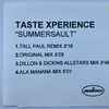 Taste Xperience* - Summersault