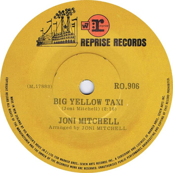 Joni Mitchell - Big Yellow Taxi | Releases | Discogs