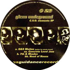Glenn Underground - C.V.O. Elements EP album cover