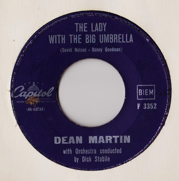 last ned album Dean Martin - The Lady With The Big Umbrella