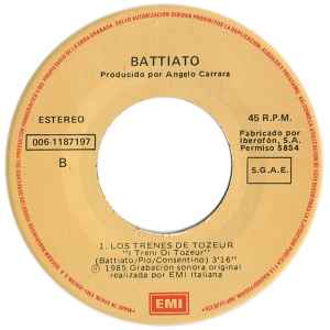Franco Battiato - La Estación De Los Amores