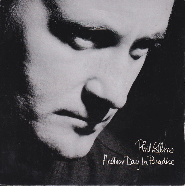 Phil Collins Handwritten Lyrics for 'Another Day in Paradise' and Album  Proof