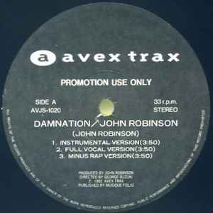 John Robinson / Digital Volcano - Damnation / Explosion | Releases