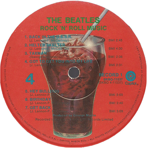 The Beatles - Rock 'N' Roll Music | Capitol Records (SKBO-11537) - 7