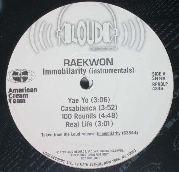 Chef Raekwon – Immobilarity (1999, CD) - Discogs