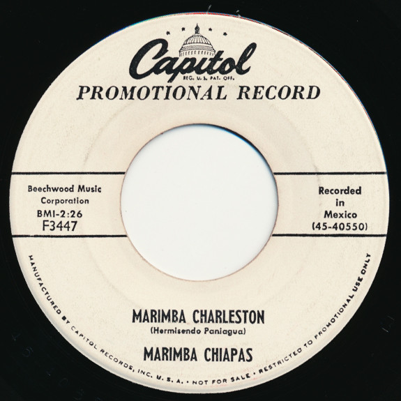 Marimba Chiapas Marimba Charleston (1956, Vinyl) Discogs