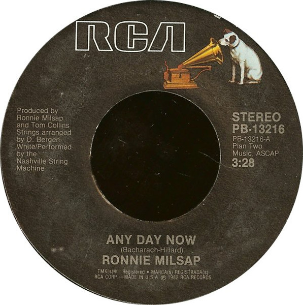 Ronnie Milsap – Any Day Now (1982, Indianapolis Pressing, Vinyl