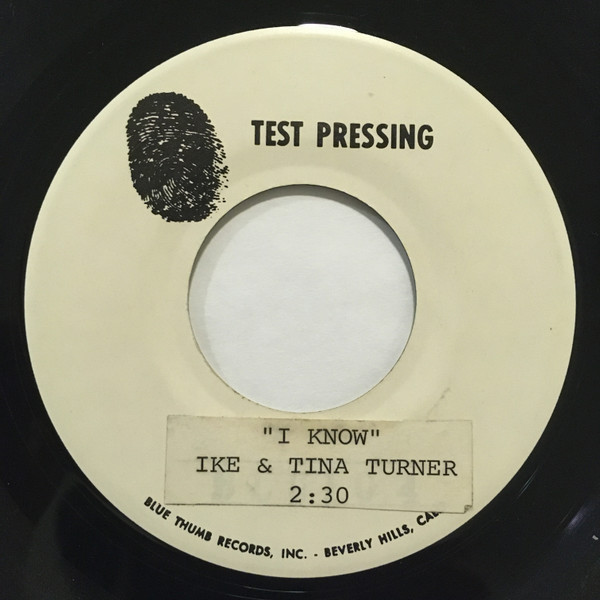 Ike And Tina Turner – I Know / Bold Soul Sister (1969, Vinyl