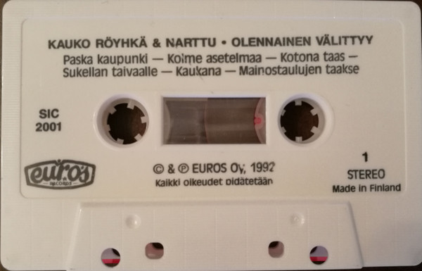 télécharger l'album Kauko Röyhkä & Narttu - Olennainen Välittyy Live
