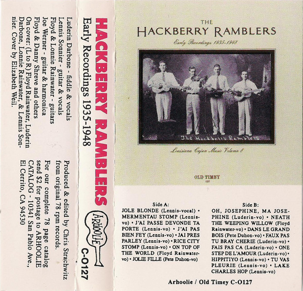 The Hackberry Ramblers Music Catalogue of Rare & Vintage Vinyl