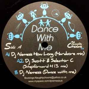 DJ Nemesis (4) - Dance With Me / How Long album cover