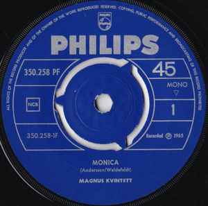 Magnus Kvintett - Monica album cover