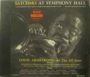 Louis Armstrong And His All-Stars – Ambassador Satch (2000, SACD) - Discogs